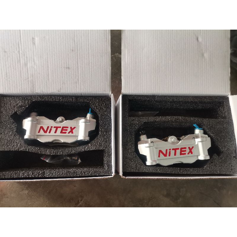 NiTEX 4pots Front Only Caliper For Sniper150/155 Left&Right For Dual