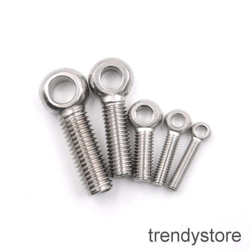 M8 X 30mm 304 Stainless Steel Machinery Shoulder Lifting Eye Bolt