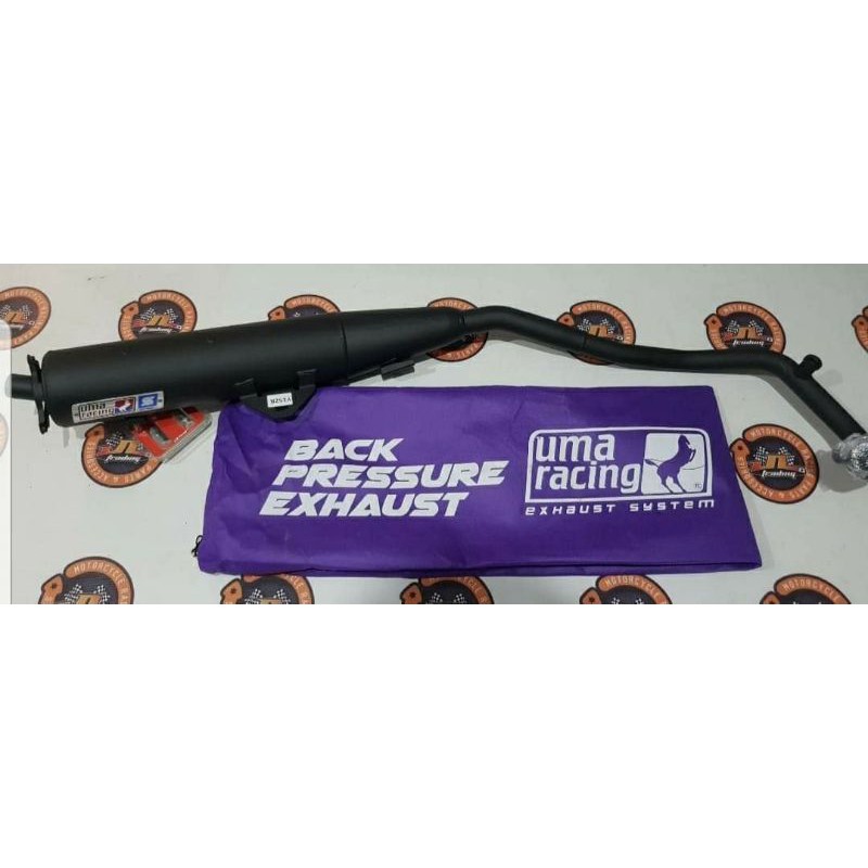 UMA RACING BACK PRESSURE EXHAUST PIPE / MUFFLER (V2) (CHANGE YOUR