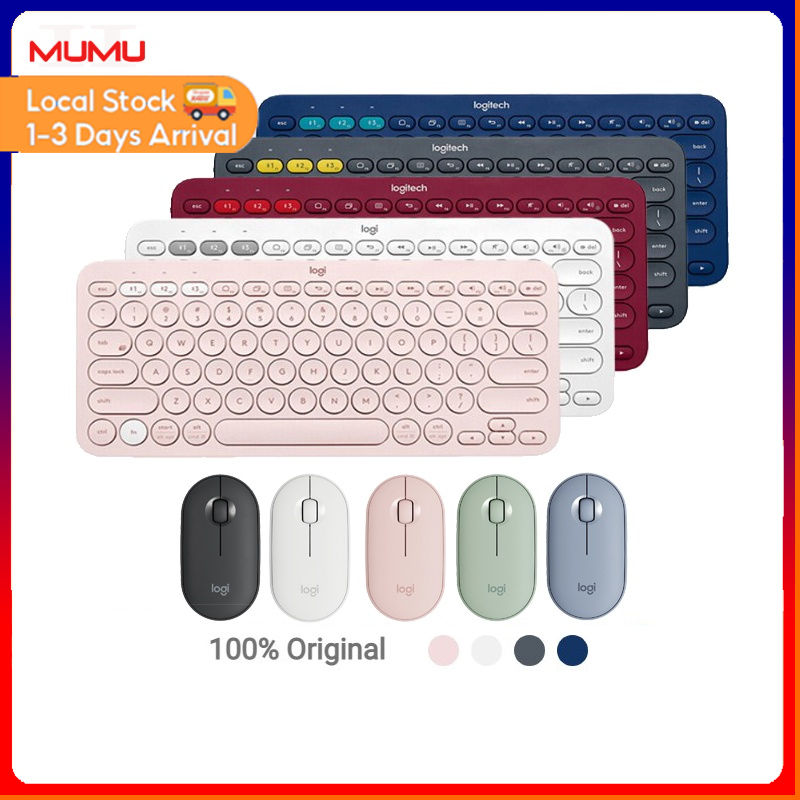 【1Year Warranty】Logitech K380 MultiDevice Bluetooth Wireless Keyboard