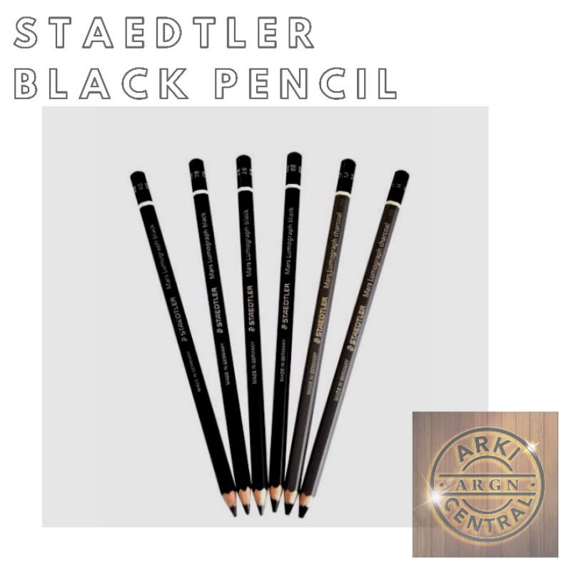 STAEDTLER MARS LUMOGRAPH BLACK | Shopee Philippines