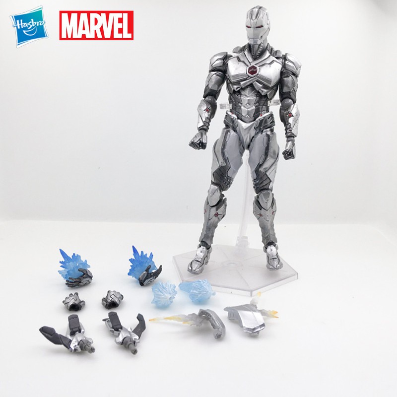 Grey iron store man toy