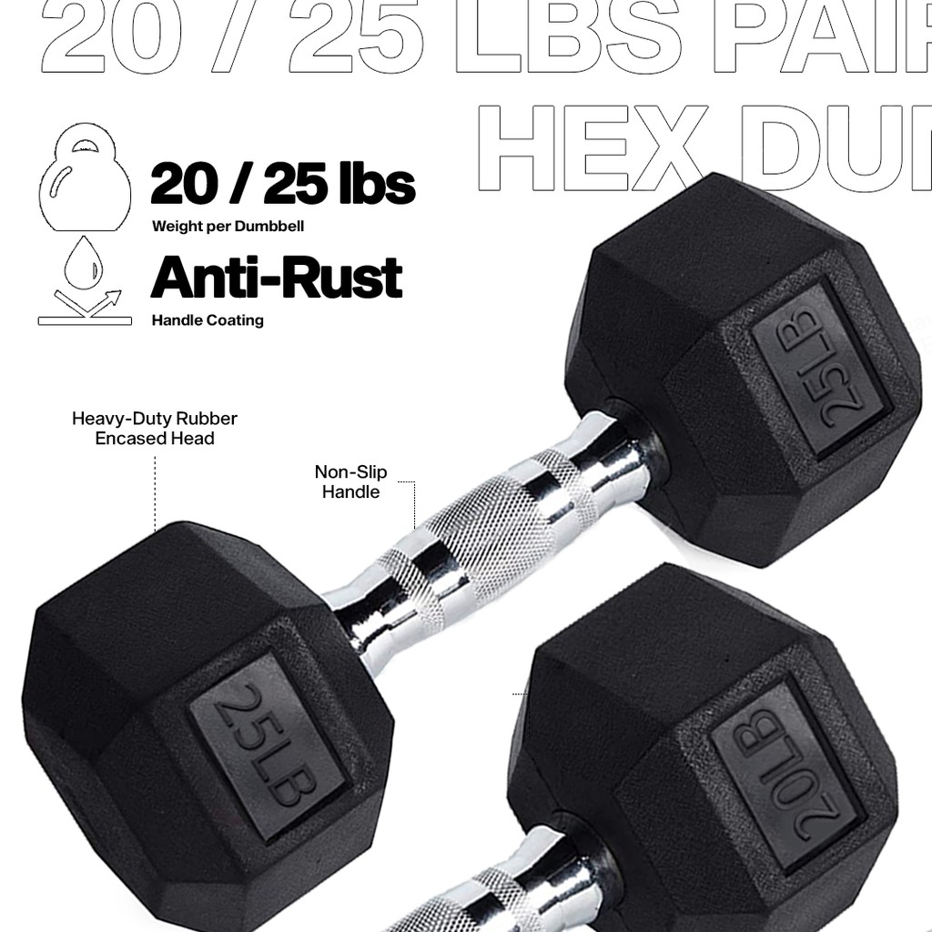 25 weight dumbbells hotsell
