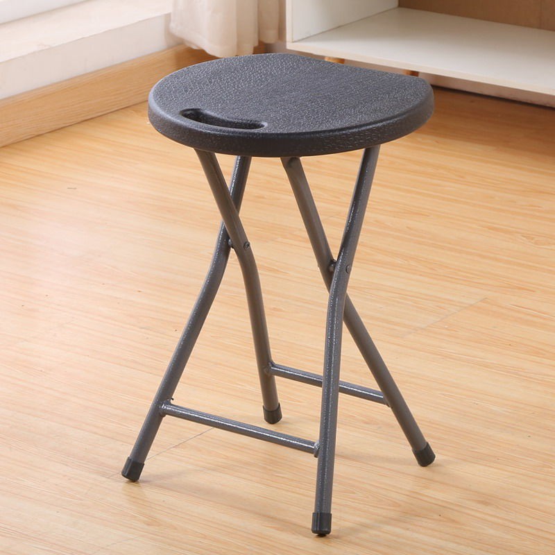 Heavy Duty Folding Chair Collapsible Round Stool | Shopee Philippines