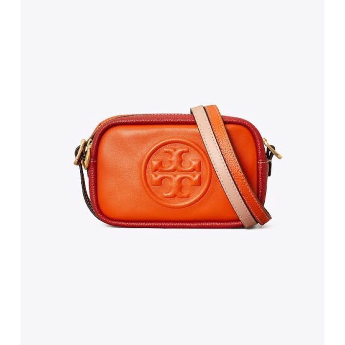 Tory Burch perry bombe camera bag double strap | Shopee Philippines