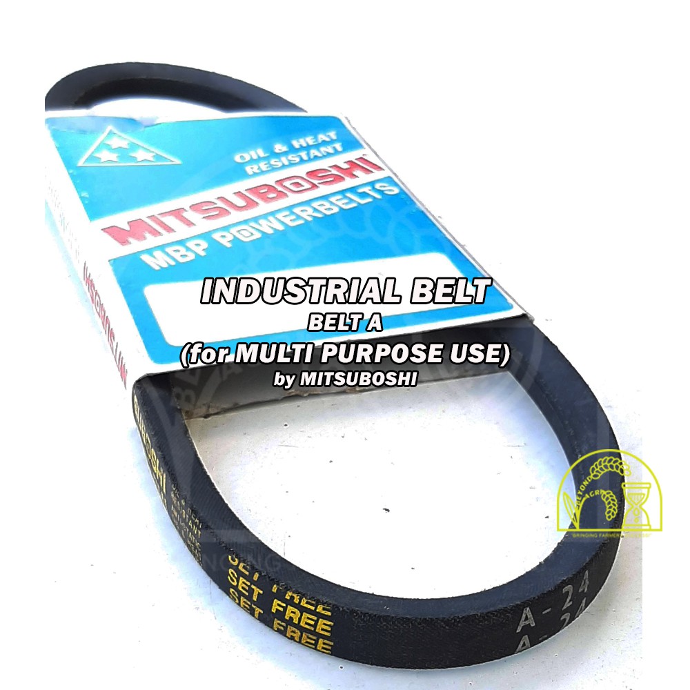 INDUSTRIAL BELT V BELT FAN BELT RADIATOR BELT SIZE 9.5 A B BELT A 23 41 by MITSUBOSHI Shopee Philippines