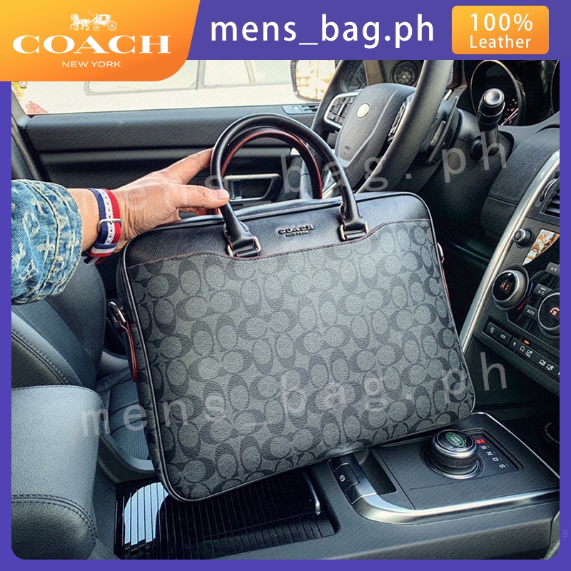 Coach laptop discount bag for men