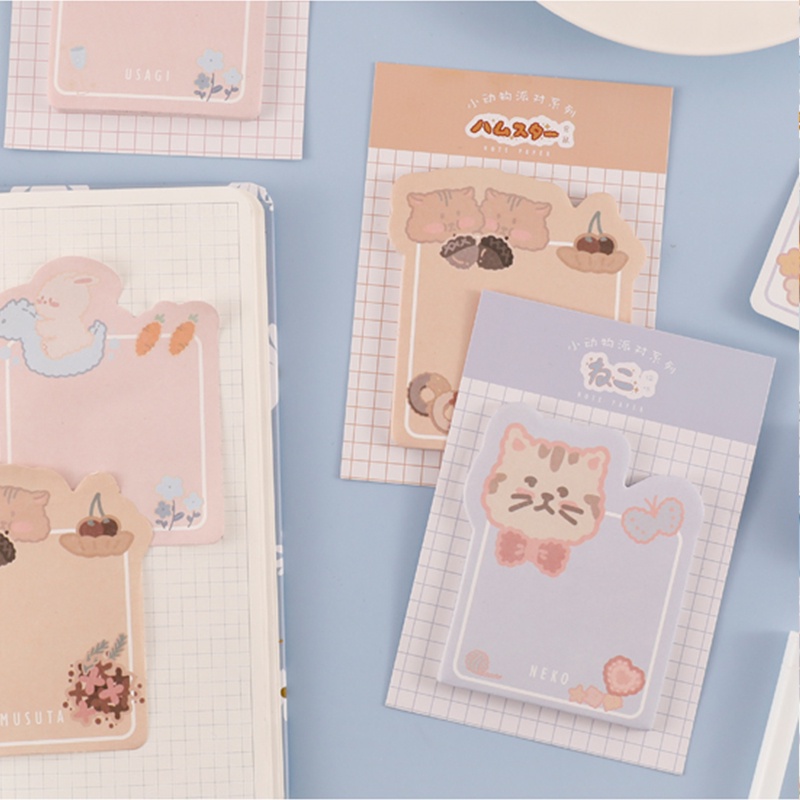 Cute Cartoon Sticky Notes Student Memo Note Notepad | Shopee Philippines