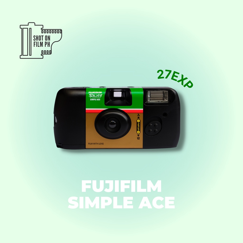 Fujifilm Simple Ace Disposable Camera (27exp) Shopee Philippines