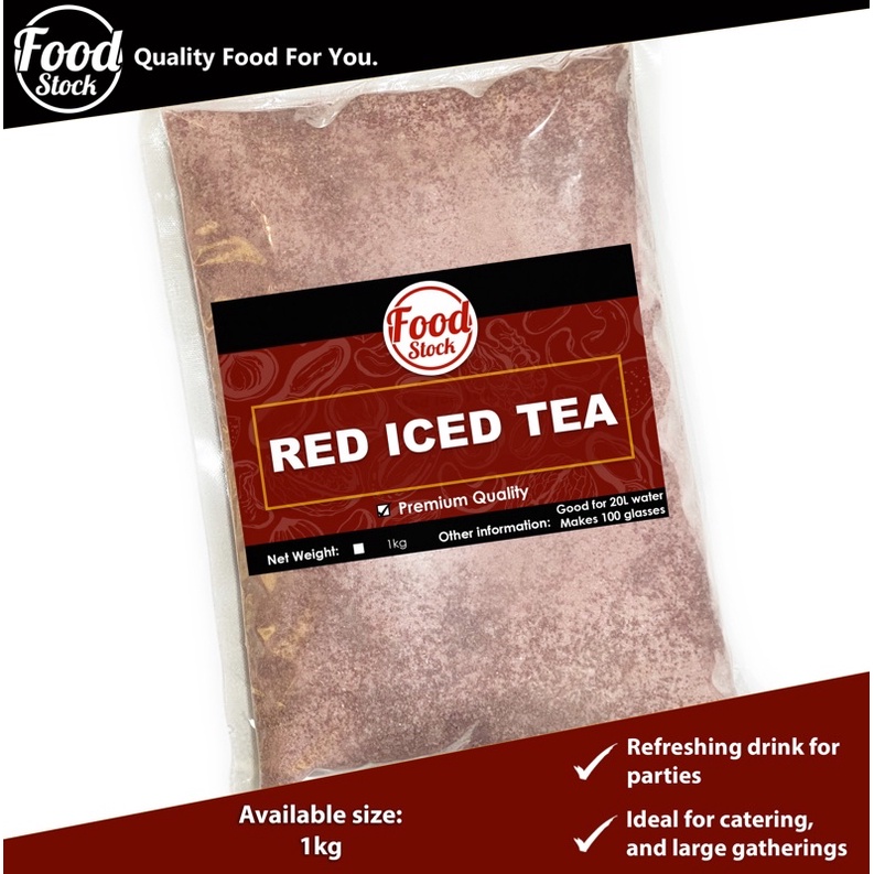 Food Stock Red Iced Tea Blend (1kg) Shopee Philippines