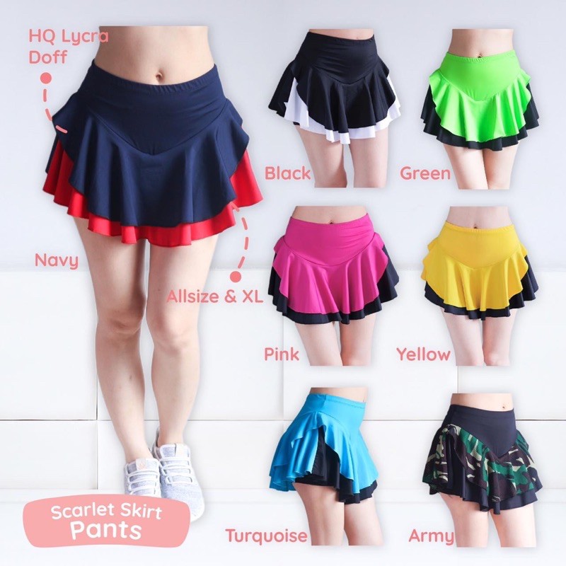 Scarlet SKIRT PANTS/zumba SKIRT PANTS/dance/cardio/workout/aerobic