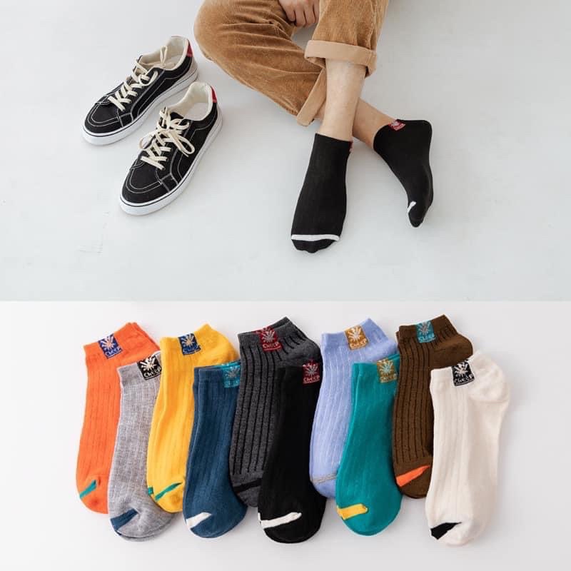 10pairs Set Korean Cute Socks Breathable Iconic Ankle Socks Cotton ...