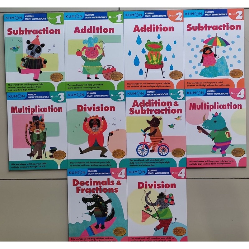 Kumon Math WorkBooks Latihtubi Mathematics Memorable | Shopee Philippines