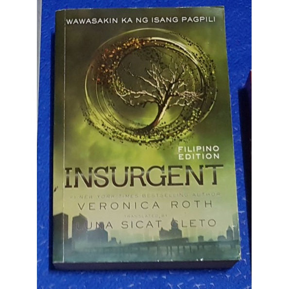 Insurgent by Veronica Roth - Filipino Edition | Shopee Philippines