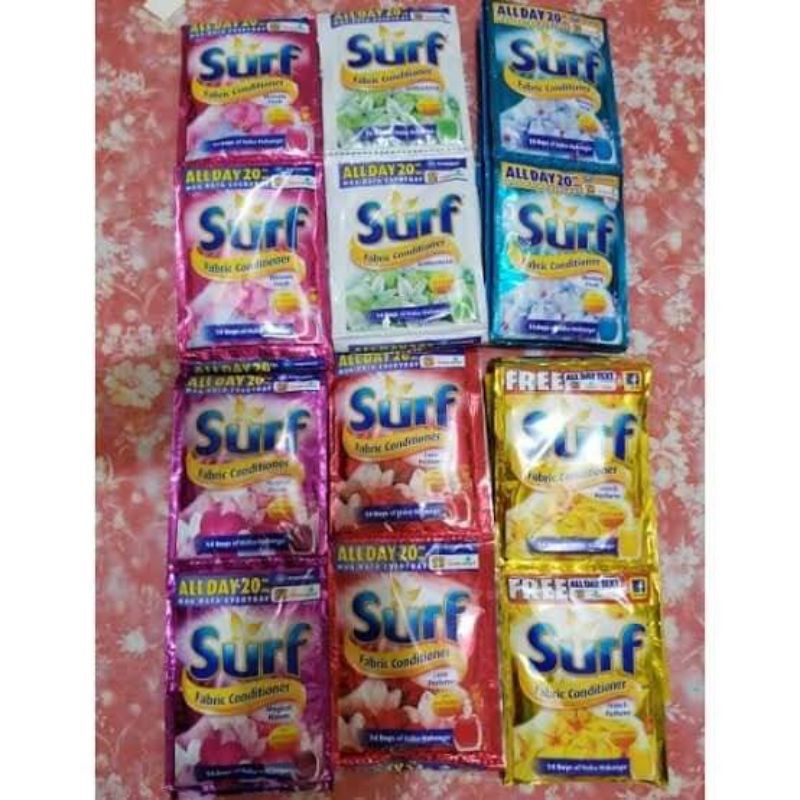 Surf Fabric Conditioner In Sachet 25ml Shopee Philippines