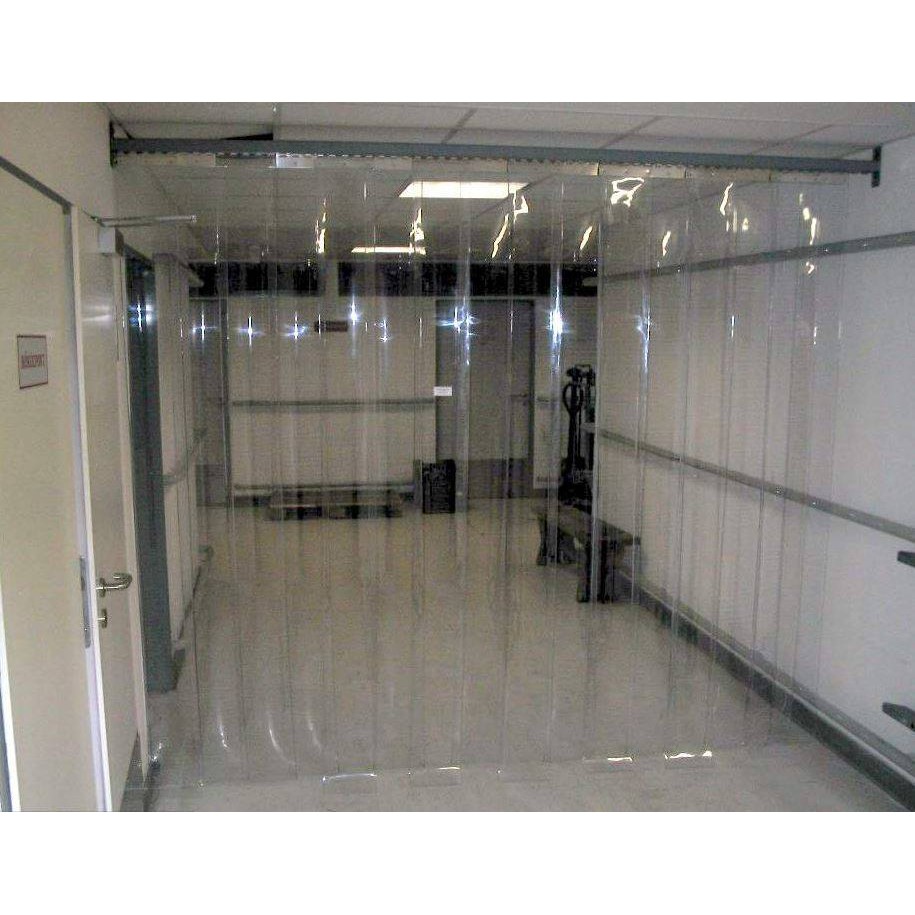 Extruflex PVC Strip Curtain Roll Clear Ribbed (200mmx2mmx50m) | Shopee ...
