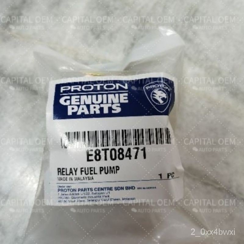 E8T07471 PROTON FUEL PUMP RELAY WIRA 1.6 PERDANA AND V6 ( 8PIN ) 6f9I