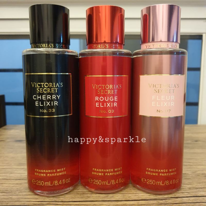 Victoria's Secret Rouge Elixir NO.02 Fragrance Body Mist for Women, 8.4 fl.  oz. (Rouge Elixir NO.02)
