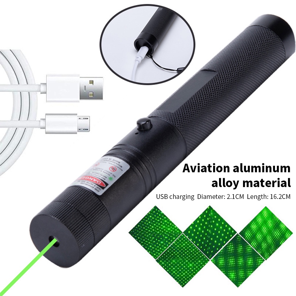 Powerful Laser Pointer Green Light Laser Light Star Laser Flashlight