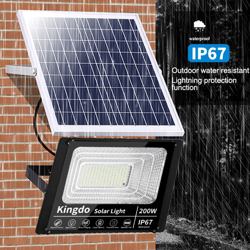 COD 200W Solar Flood Light Outdoor Flood Light IP67 Waterproof LED ...