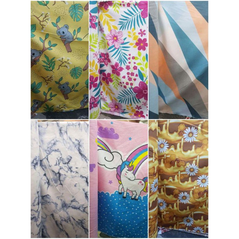 PREMIUM CANADIAN COTTON FABRIC PER YARD TELA ONLY for making BEDSHEETS