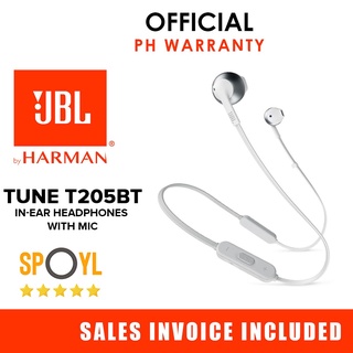 Jbl t205bt pure best sale bass wireless metal earbud