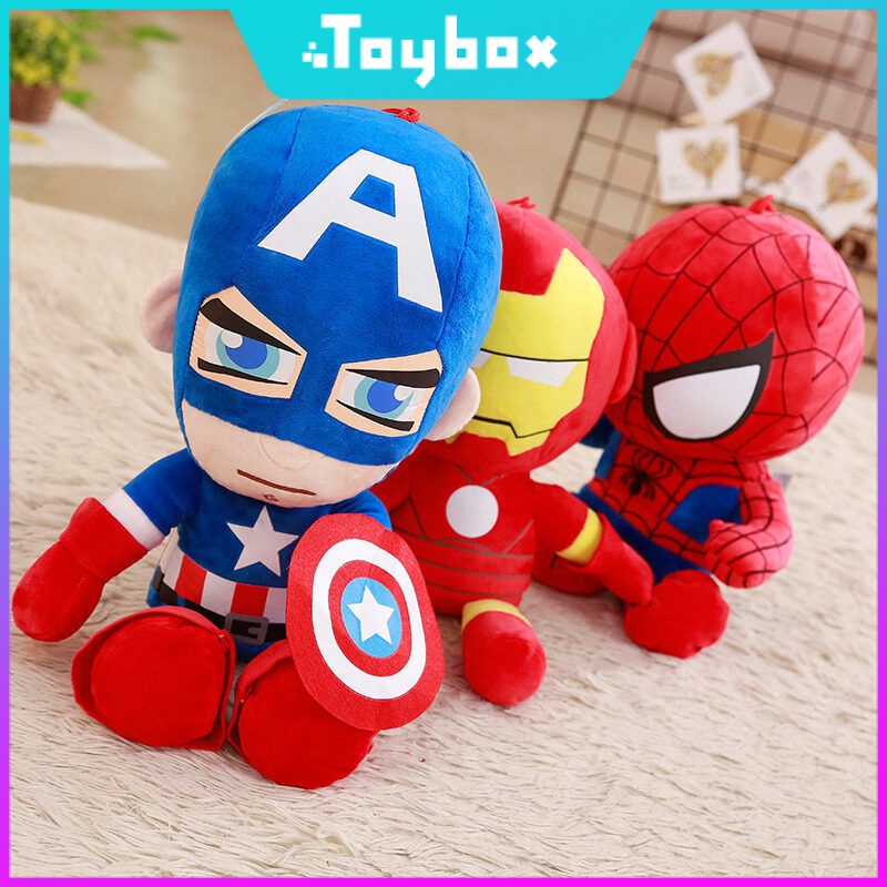 Avengers plush toys Spider-man plush toys Iron Man Captain America ...