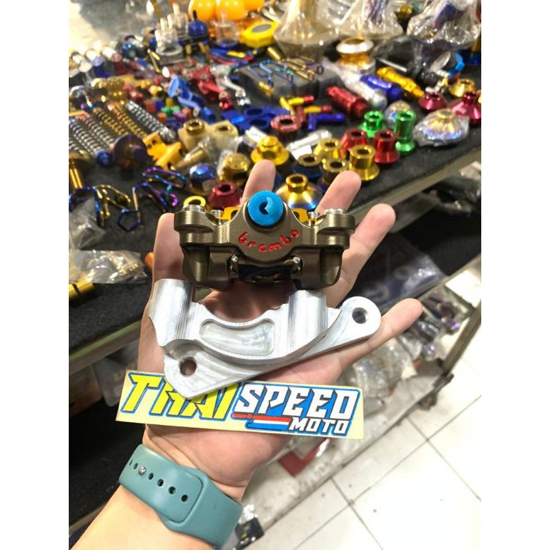 Doraemon brembo Caliper+Bracket dics 220mm mio Shopee Philippines