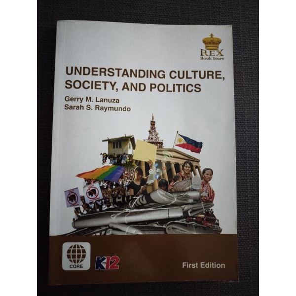 Understanding Culture, Society, and Politics Book (REX Bookstore