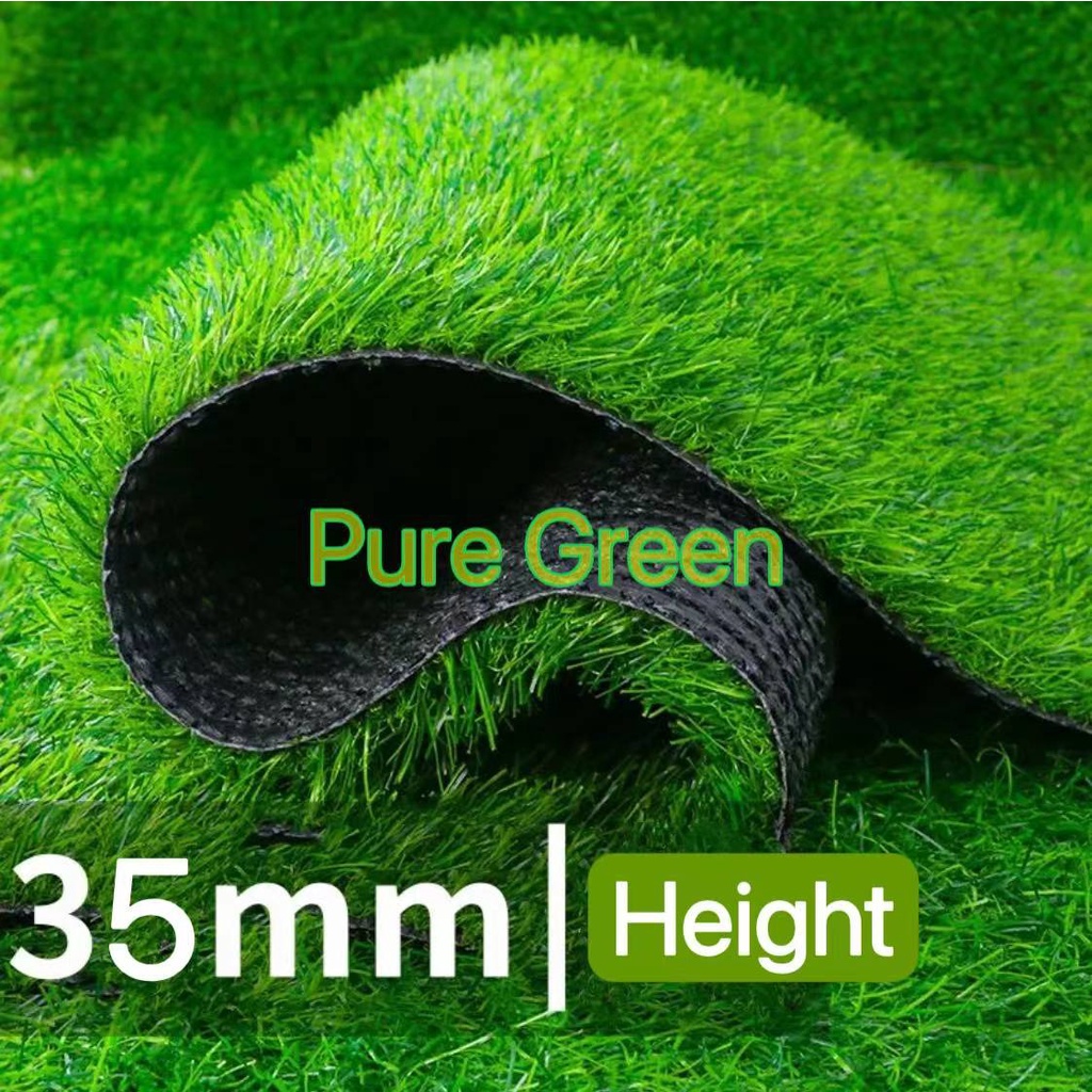 35MM Artificial Grass Fake Grass Indoor/Outdoor Grass Carpet Shopee