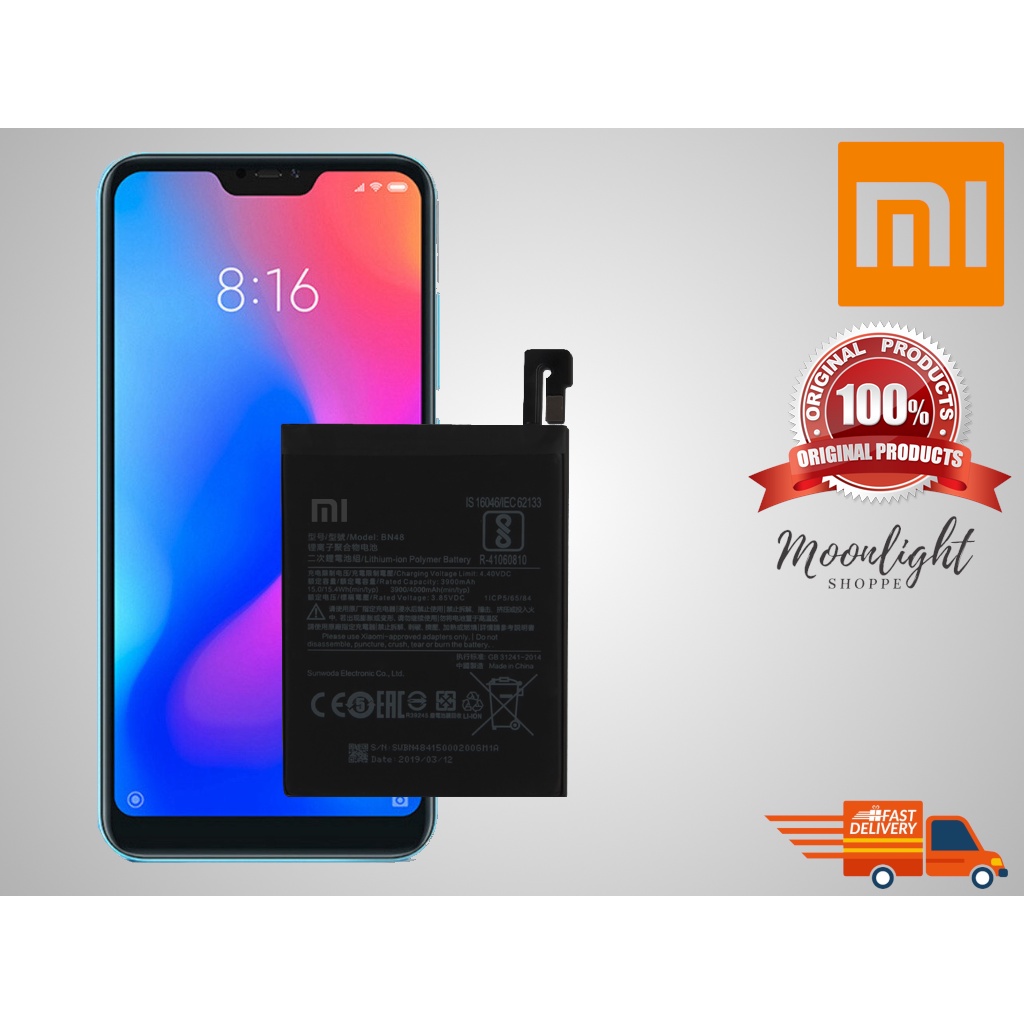 Xiaomi Redmi Note 6 Pro Bn48 Battery Shopee Philippines 8381