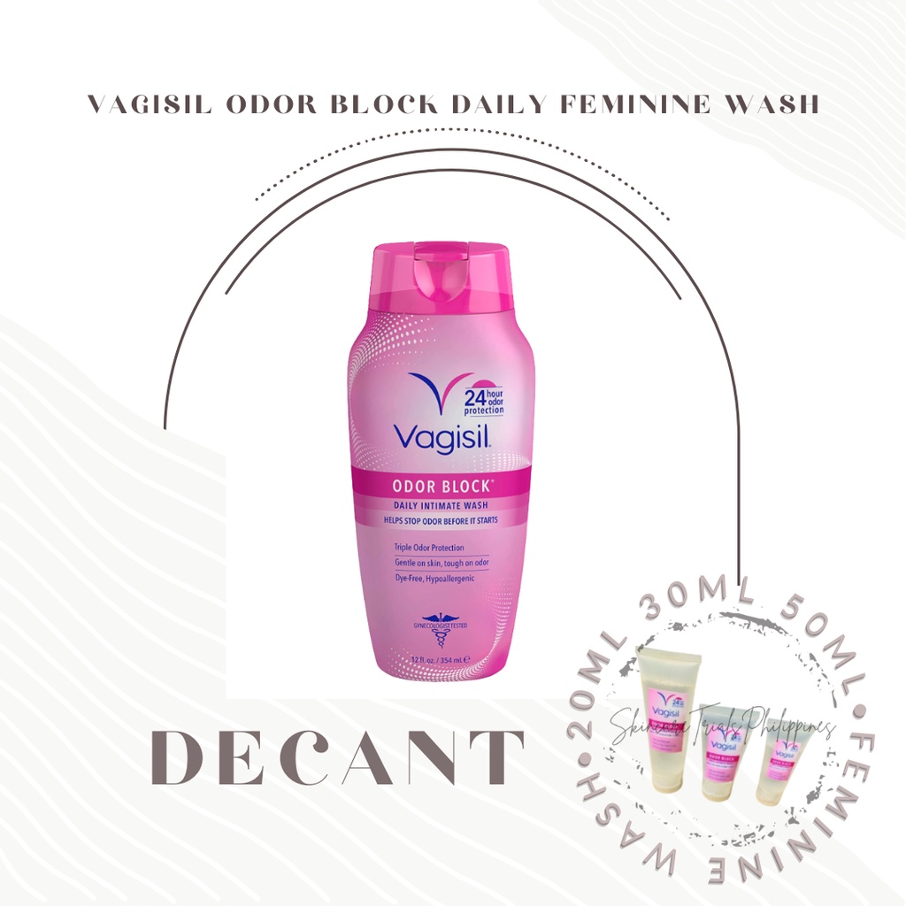 [DECANT] Vagisil Odor Block Daily Feminine Wash Gynecologist Tested