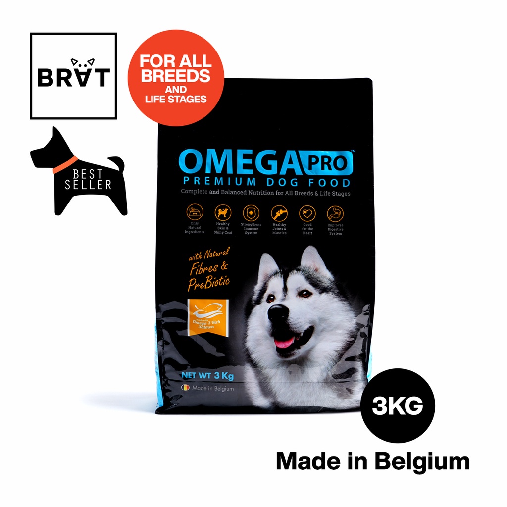 Omega premium 2025 dog food