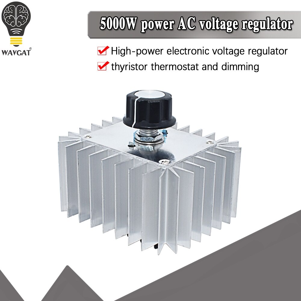 AC 220V 5000W SCR PWM Motor Speed controller Light Dimming Dimmers