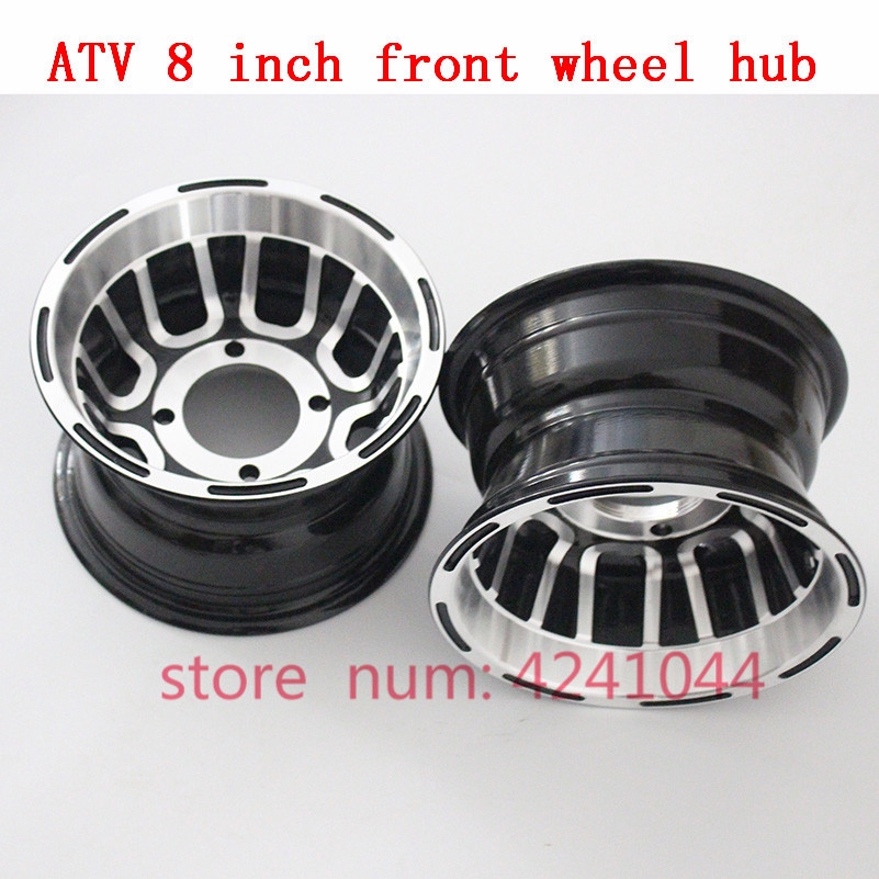 ATV 8 inch front & Rear Wheel Aluminum Alloy Rims 8x5''Quad Chinese Off ...