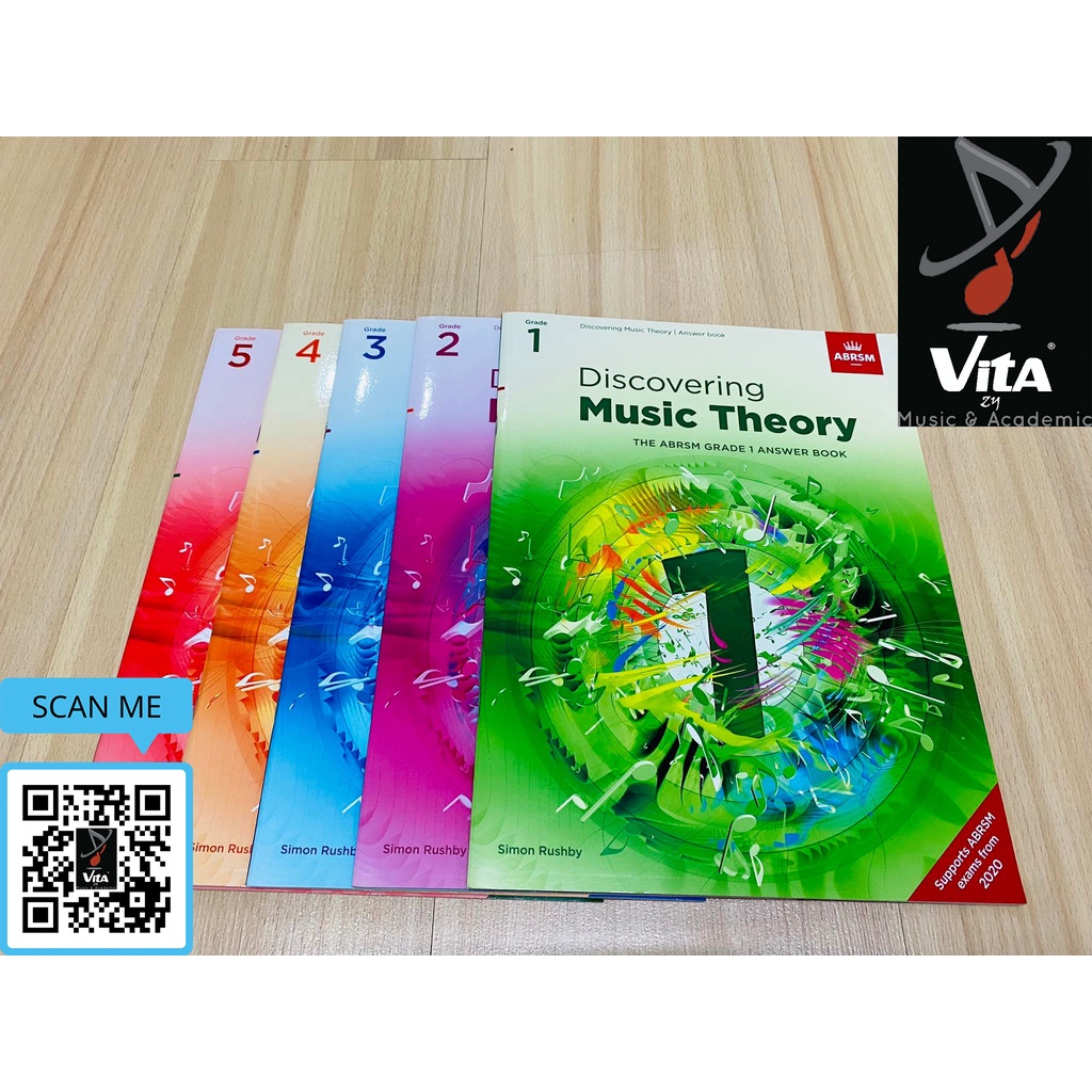 Discovering Music Theory Grade 1 to 5 ABRSM- Answer book | Shopee ...
