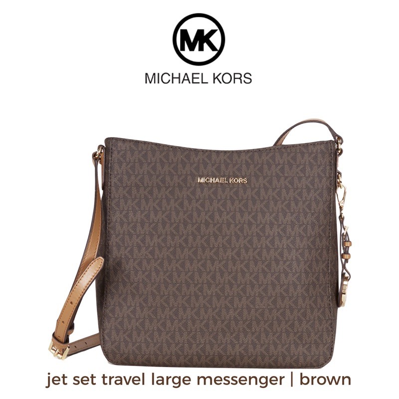 Michael kors jet store set large messenger crossbody