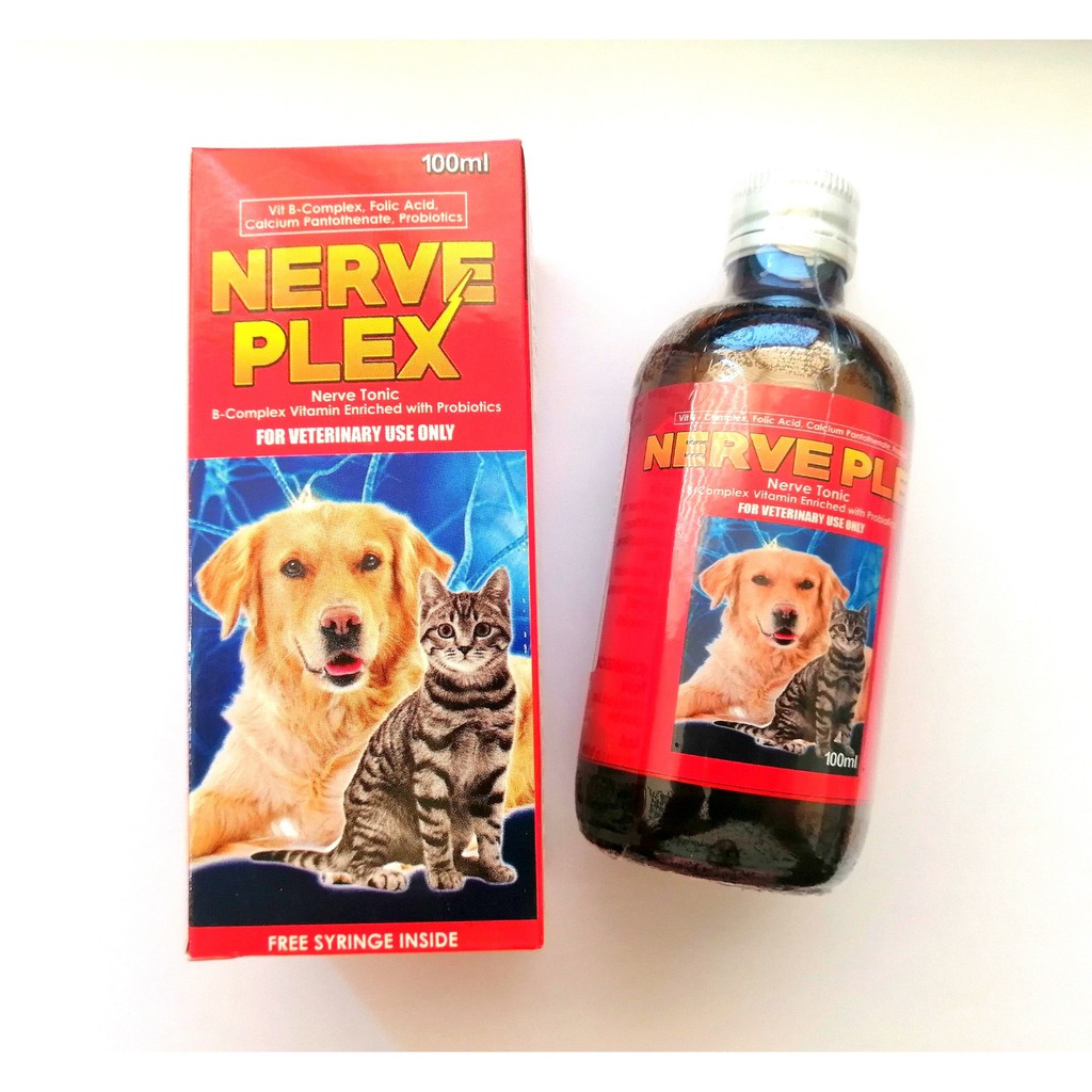 [VETKLIX] 120ml NERVE PLEX VITAMIN SUPPLEMENT FOR DOG & CAT FOR SALE ...