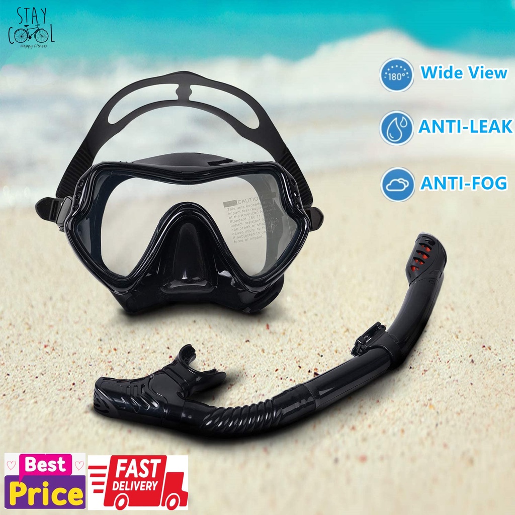 Diving Goggles Tempered Glass Snorkeling Goggles Scuba Diving Googles