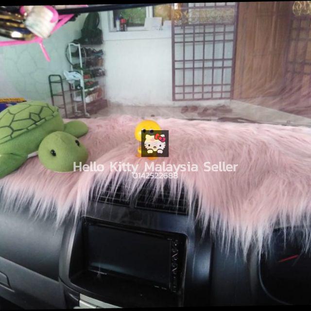 STOK Bulu Dashboard FIT ALL CAR (Cover Dashboard/Alas Dashboard kereta