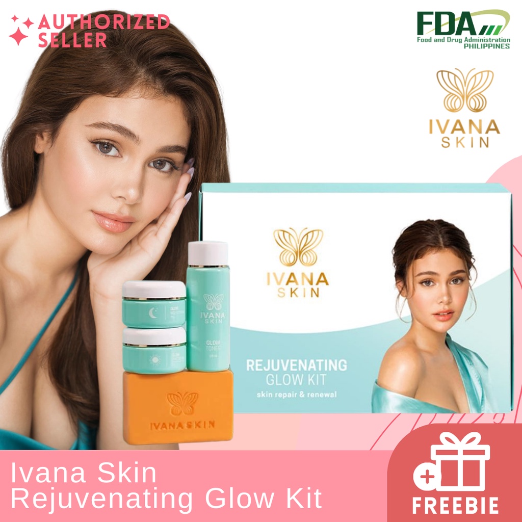 Ivana Skin Rejuvenating Glow Kit [freebies] Rejuv Set Ivana Alawi Acne