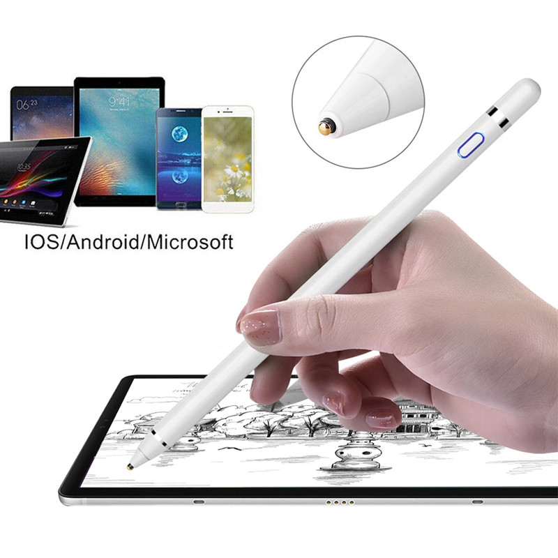 Stylus Pencil for iPad Android Tablet Pen Drawing Pencil 2 in 1 ...