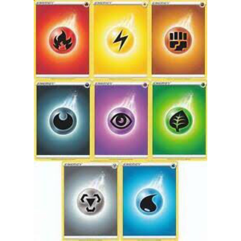 Pokemon Energy Cards Original and Authentic TCG 4 pieces Shopee Philippines