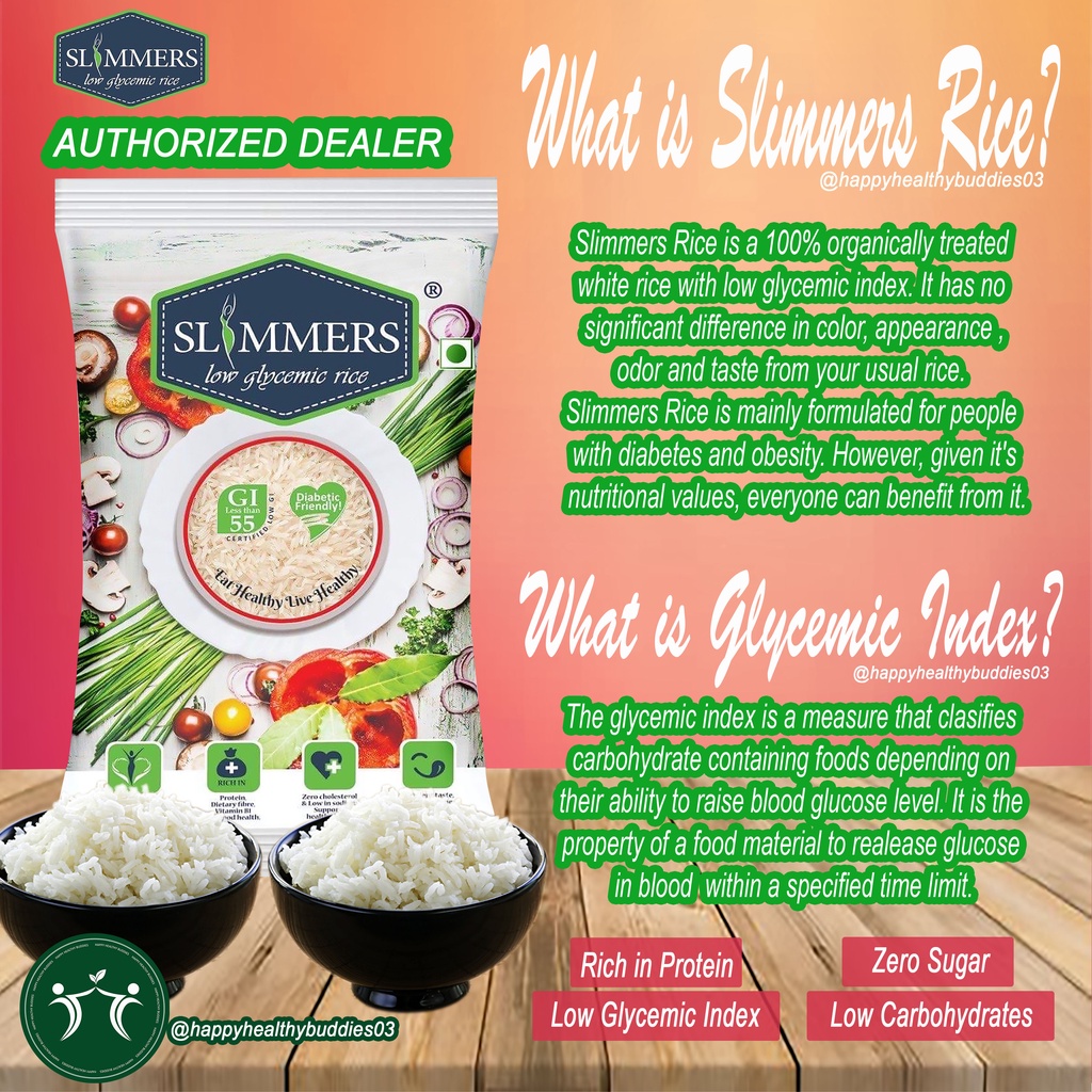 Slimmers Rice (Low GI) 5Kg Bundle | Shopee Philippines