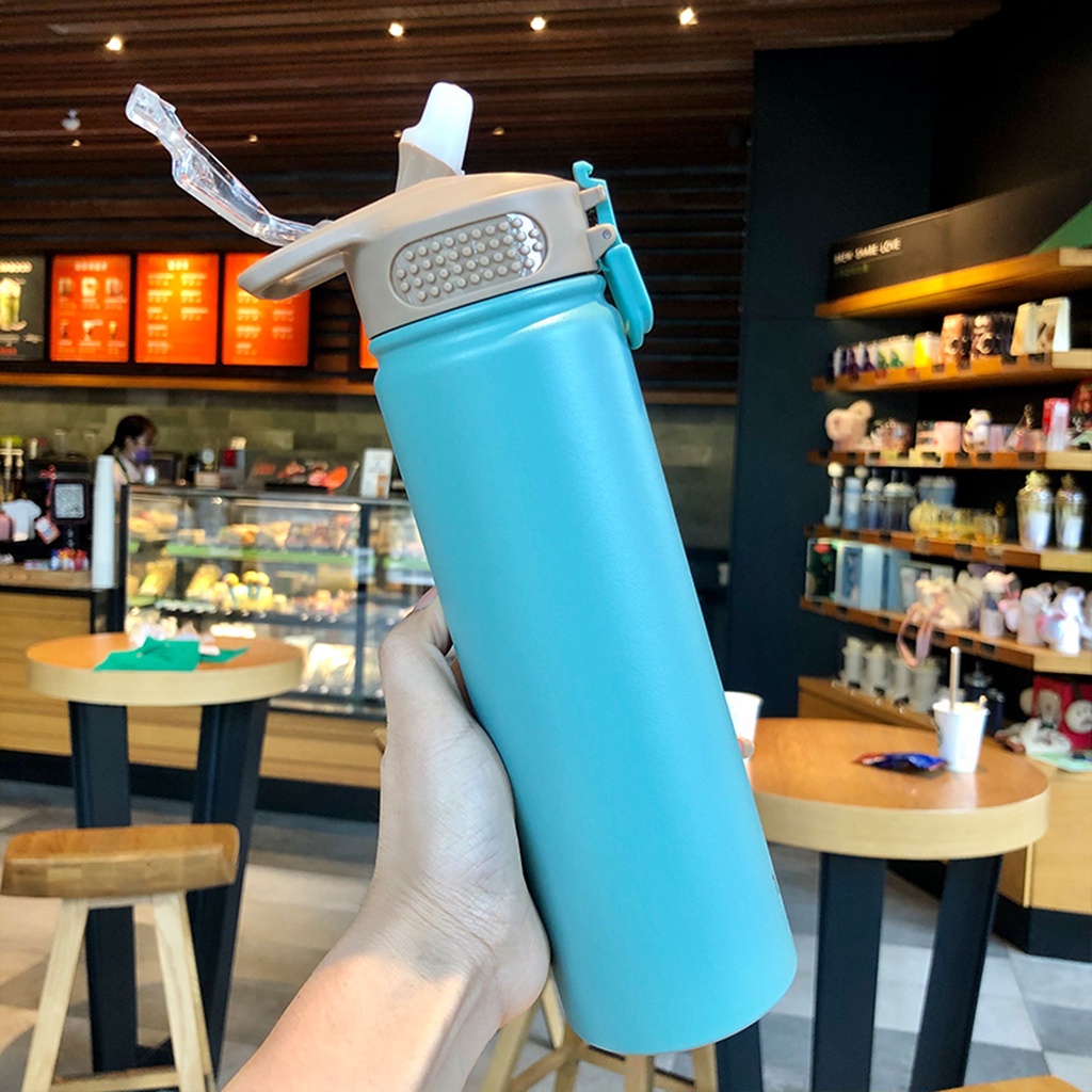 Tyeso Vacuum Insulated Bottle Tumbler Portable Stainless Steel Sport