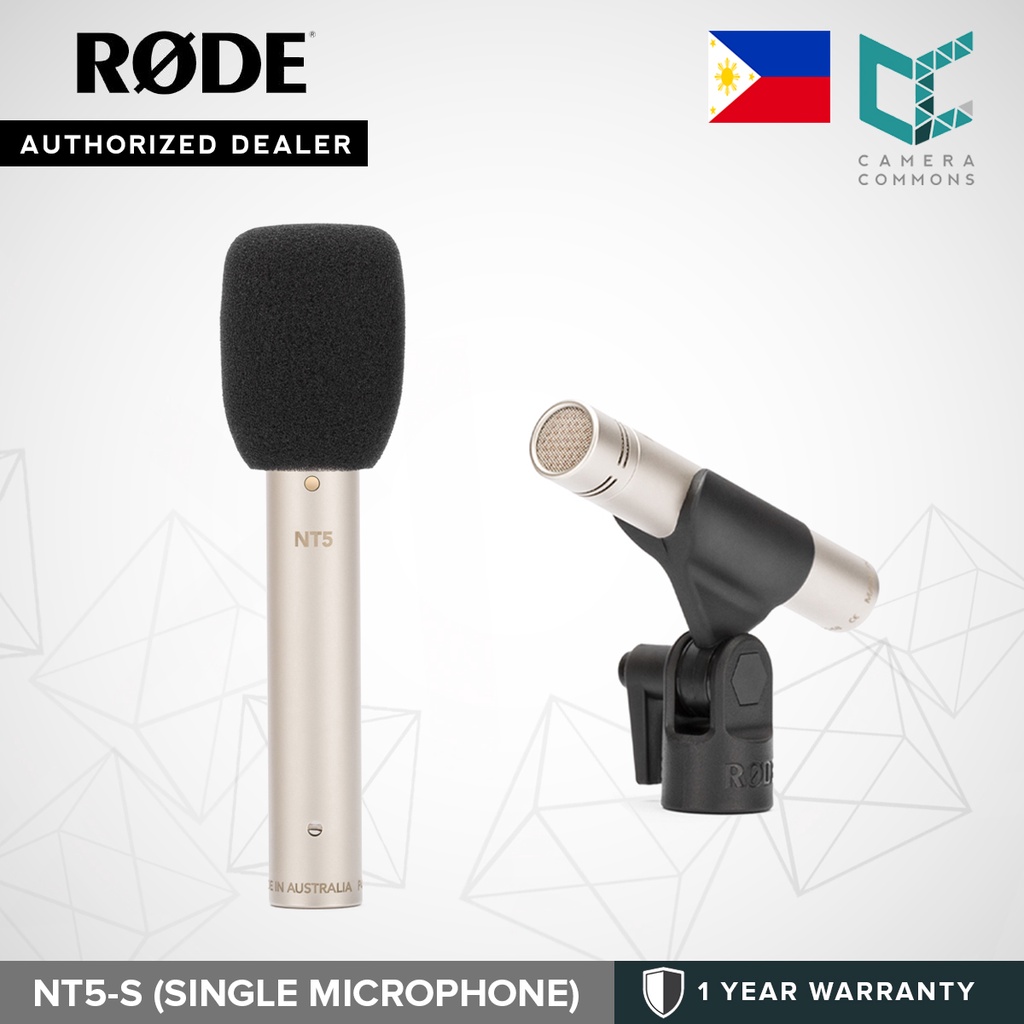 Rode NT5 Cardioid Studio Condenser Microphones NT5S NT5MP | Shopee ...