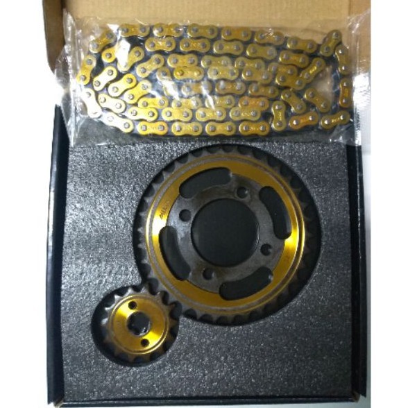 Chain Sprocket Set ALKUNL (TMX, Raider 150, C100) Shopee Philippines
