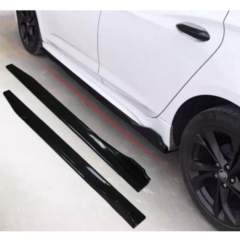120cm Universal Side Skirt Car accessories Sedan Hatchback Sports car