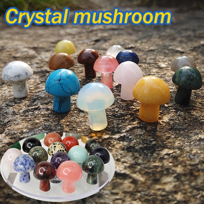 Mini Jardin 3 Mini Champignons En Bois - Décoration Féérique Pour Jardin Miniature Ou Maison De Poupée Champignon Decoration