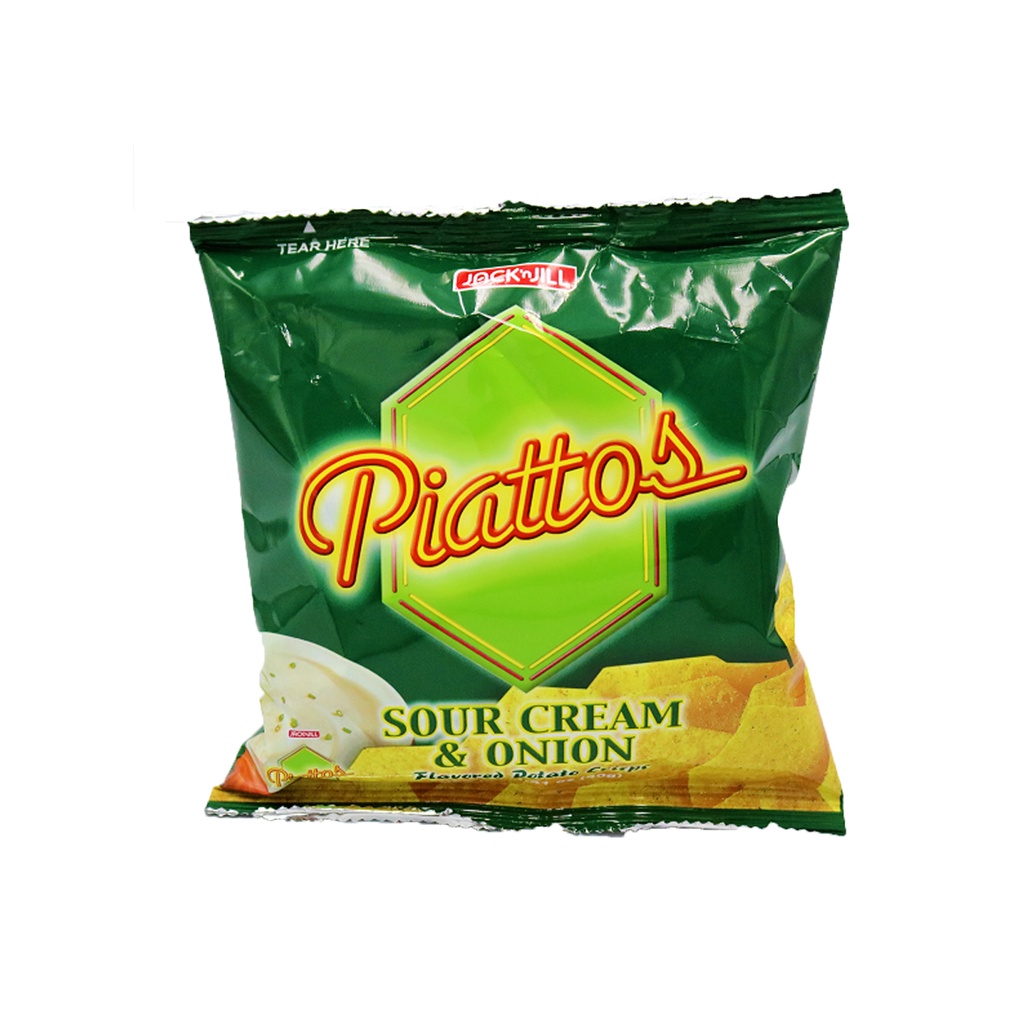 Piattos Sour Cream & Onion 40g Shopee Philippines